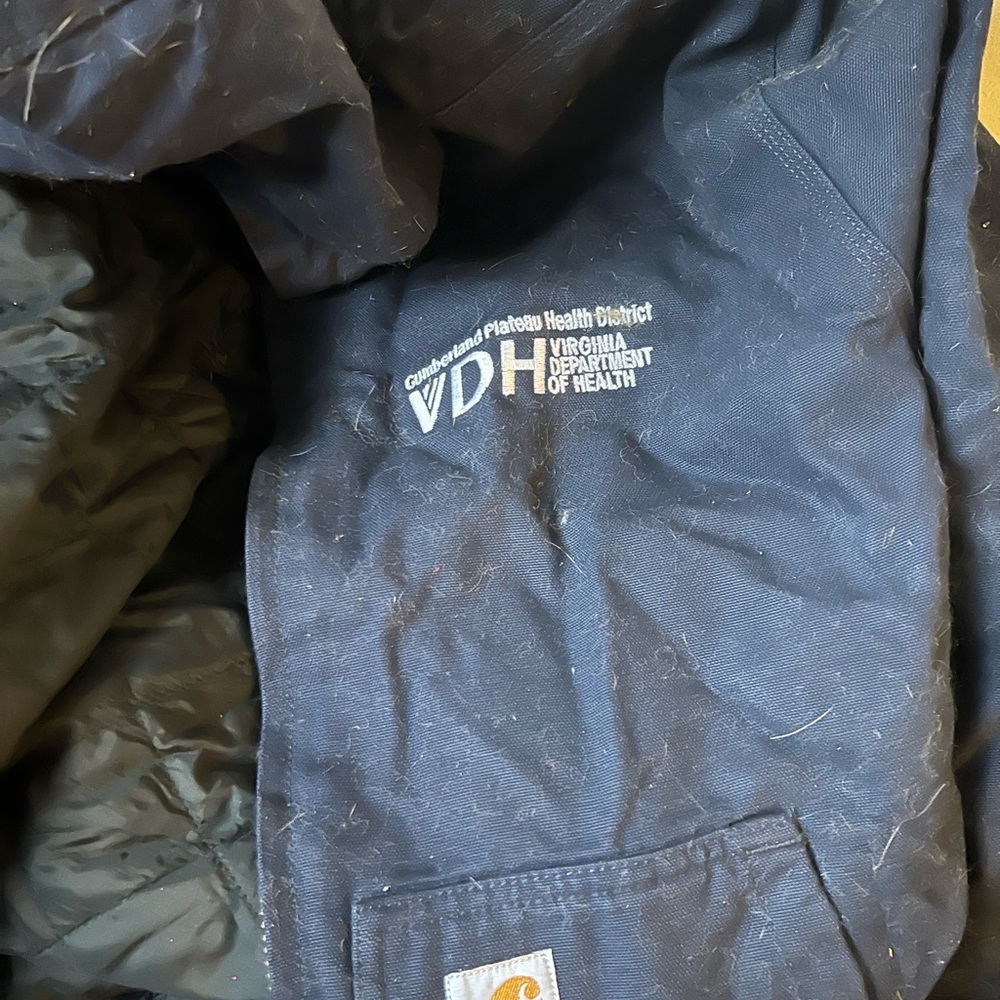 Men’s blue carhartt jackets